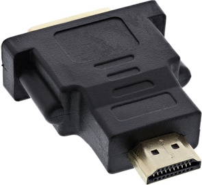 Адаптер InLine HDMI to DVI HDMI male, DVI female, черный