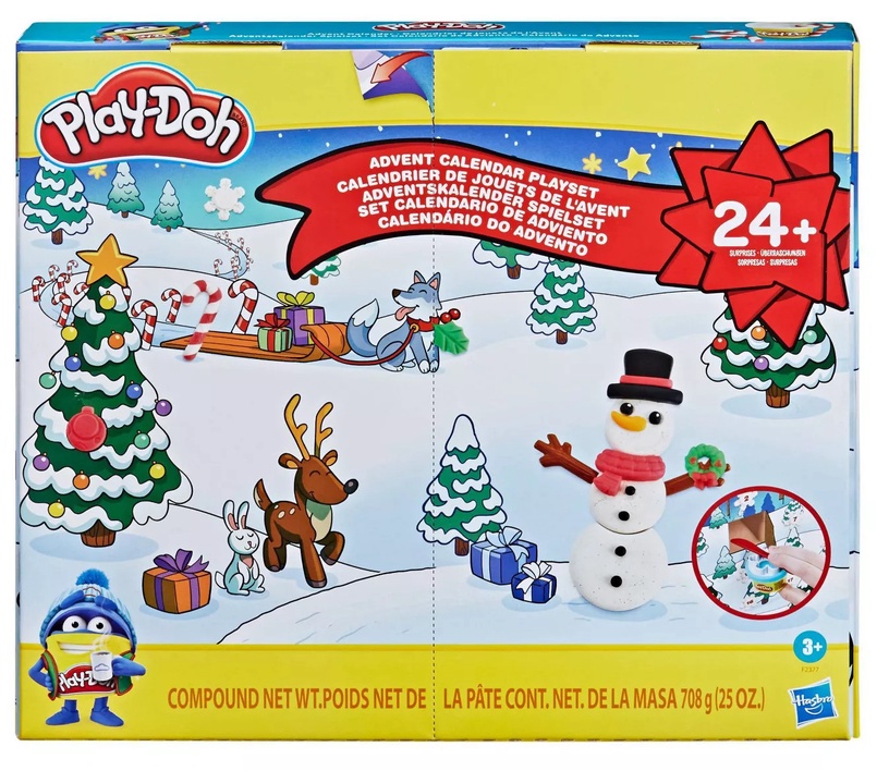 Plastilīns Hasbro Advent Calendar F23775L7, daudzkrāsains