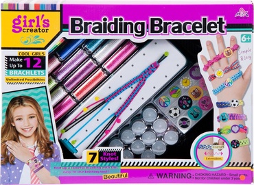 Komplekts rokassprādžu veidošanai Mega Creative Braiding Bracelet MBK-291