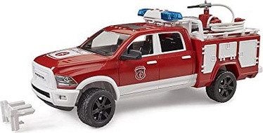 Ugunsdzēsēju mašīna Bruder Fire Engine RAM 2500 02544, balta/sarkana