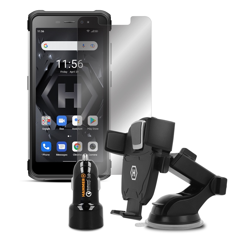 Мобильный телефон MyPhone Hammer Iron 4, 32 GB, серебристый