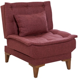 Tugitool Hanah Home Santo Claret, punane, 70 cm x 75 cm x 90 cm
