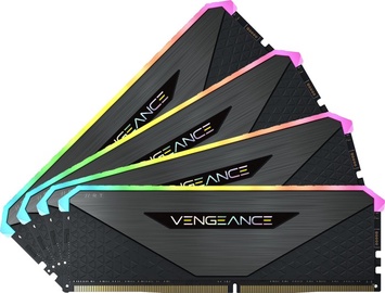 Operatyvioji atmintis (RAM) Corsair Vengeance RGB RT Black, DDR4, 128 GB, 3200 MHz