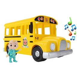 Rotaļlieta Jazwares CoComelon Musical Yellow School Bus CMW0015, dzeltena
