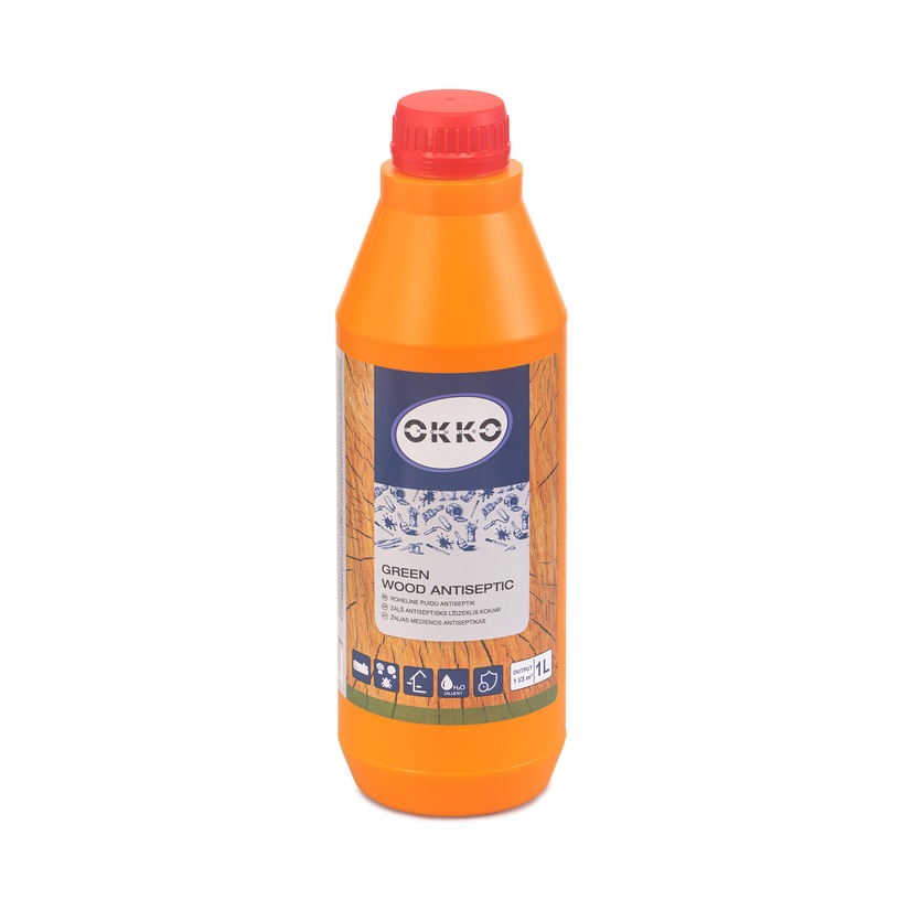 Антисептик Okko T, зеленый, 1 l