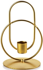 Подсвечник Mondex Cedric Gold HTOP3387, металл, Ø 90 см, 15 см, золотой