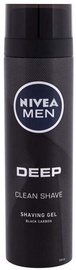 Гель для бритья Nivea Deep Clean Shave, 200 мл