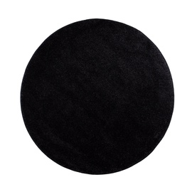 Ковер Domoletti Softenss P308, черный/темно-серый, 120 см x 120 см