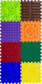 Spēļu paklājs Happy Path 10686622, 25 cm x 25 cm, 8 gab.