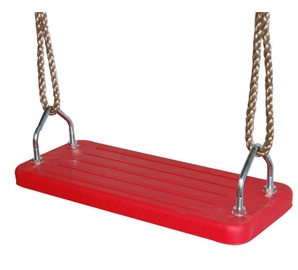 Šūpoles 4IQ Rubber Swing, 44.5 cm, sarkana