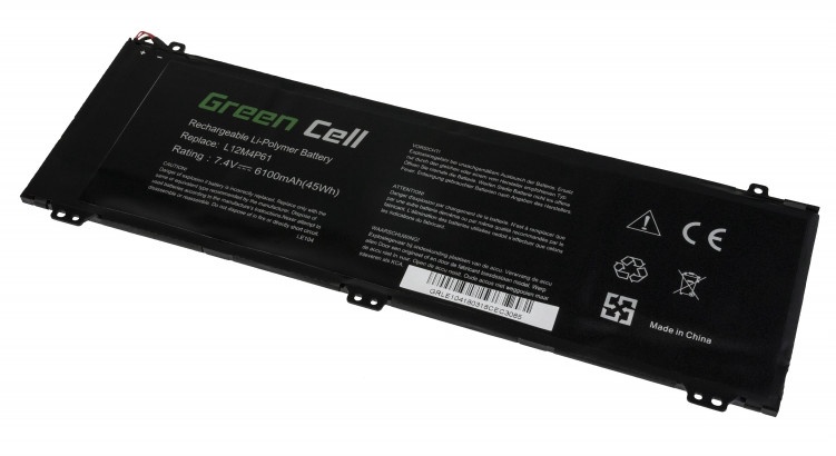 Sülearvutiaku Green Cell LE104, 6.1 Ah, LiPo