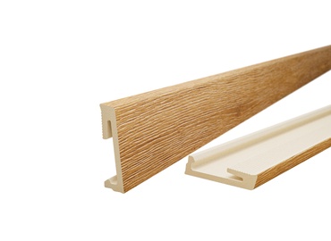 Grīdlīste Salag Alpha AP6040, 2470 mm x 60 mm x 15 mm