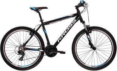 Velosipēds kalnu Kross Hexagon 1.0, 26 ", M rāmis, zila/balta/melna