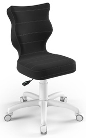 Bērnu krēsls Petit VT17, balta/antracīta, 370 mm x 770 - 830 mm