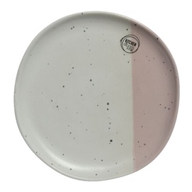 Taldrik Home4you Luve KG825723, 27 cm x 27 cm, Ø 20 cm, roosa/hall