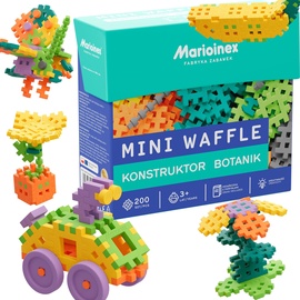 Конструктор Marioinex Mini Waffle Botanic, пластик
