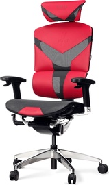 Игровое кресло Diablo V-Dynamic, 67 x 68 x 120 - 129 см, черный/красный