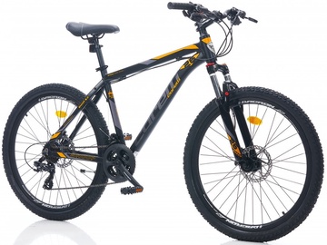 Jalgratas mägi- Corelli Snoop 5.0, 26 ", 18" raam, must/oranž/hall