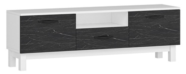 TV-laud Kalune Design Suzi, valge/must, 150 cm x 35.3 cm x 48.8 cm
