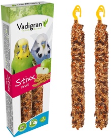 Pulgake Vadigran Stixx Budgies Fruit 2pcs 14468, väikestele papagoidele, 0.085 kg
