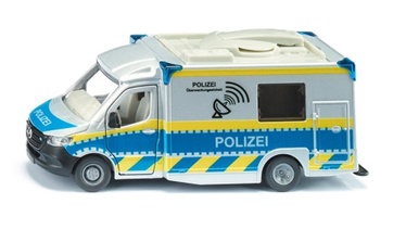 Rotaļlietu policijas automašīna Siku Mercedes Sprinter Police S2301, daudzkrāsaina