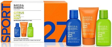 Комплект Baylis & Harding Citrus Lime & Mint Refreshing Essentials Trio, 250 мл