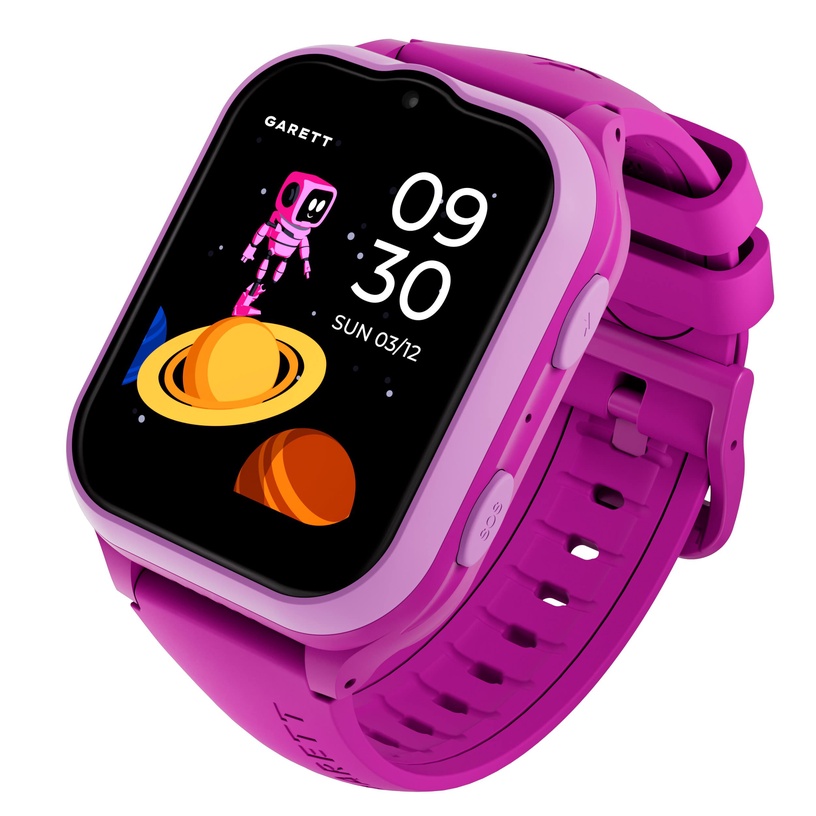 Умные часы Garrett Kids eSim 4G, розовый