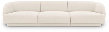 Dīvāns Micadoni Home Miley Boucle 3 Seats, bēša, 259 x 85 cm x 74 cm