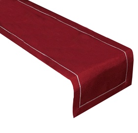 Piklik laudlina ristkülikukujuline 8o7, punane, 40 x 160 cm