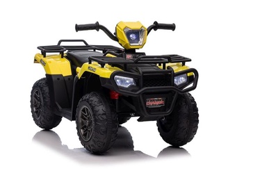 Детский электромобиль - квадрицикл Lean Toys Quad JC915, желтый