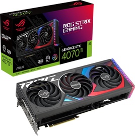 Видеокарта Asus GeForce RTX 4070 Ti ROG-STRIX-RTX4070TI-12G-G, 12 ГБ, GDDR6X