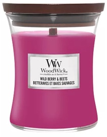 Свеча ароматическая WoodWick Wild Berry & Beets, 65 час, 275 г, 100 мм x 120 мм