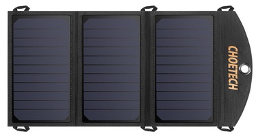 Įkroviklis Choetech Foldable Solar Charger SC001, juoda