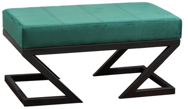 Пуф Hanah Home Abay 591GRC1133, зеленый, 44 см x 92 см x 46 см