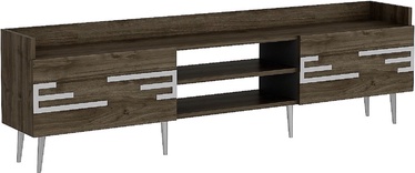 ТВ стол Kalune Design Adriana, ореховый, 183.6 см x 52.6 см x 29.6 см