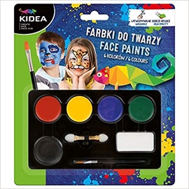 Краска для лица Derform Face Paints, многоцветный