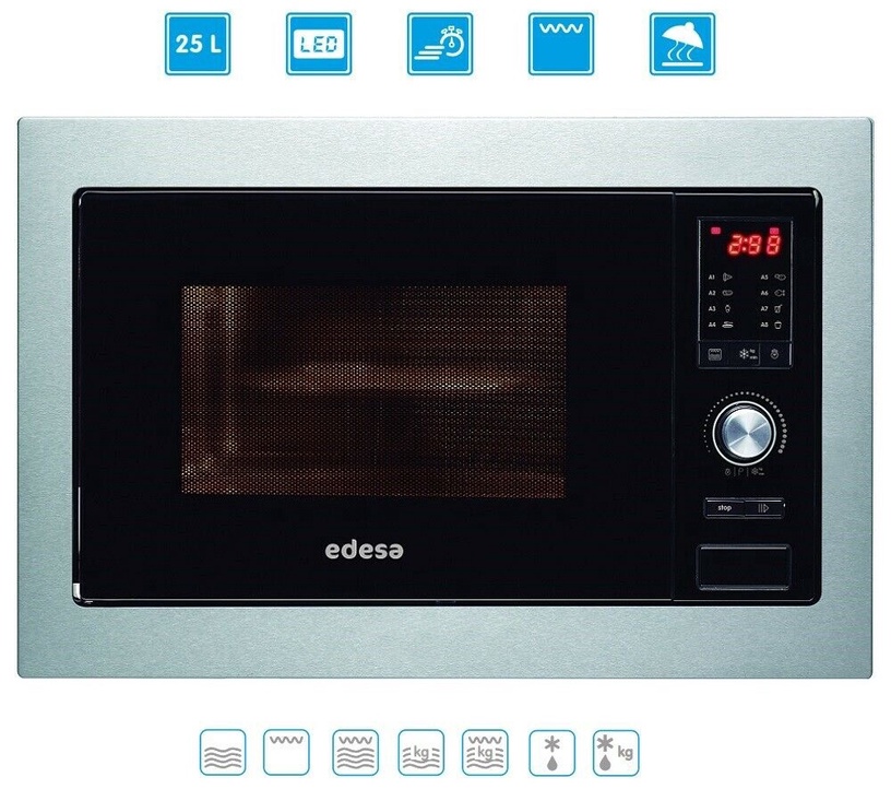 Встроенная микроволновая печь Edesa EMW-2510-IG X
