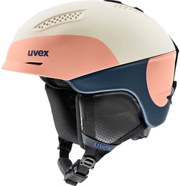 Шлем Uvex Ultra Pro, синий/кремовый/персик, 51-55 см