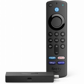 Мультимедийный проигрыватель Amazon Fire TV Stick 4K 2021, Micro USB, черный