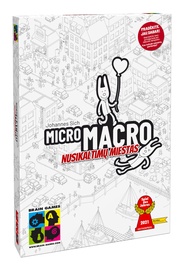 Настольная игра Brain Games MicroMacro: nusikaltimų miestas, LT