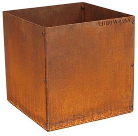 Вазон Petteri Wiimaa Fiora L, cталь, 40 см, Ø 40 см x 40 см, коричневый