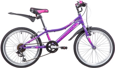 Велосипед Novatrack Alice 20 20SH6V.ALICE.VL9, юниорские, фиолетовый, 11.5", 20″
