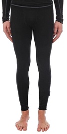 Termiskās bikses, vīriešu Catmandoo Wooltech M Men, melna, XL
