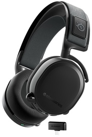 Belaidės ausinės Steelseries Arctis 7+, juoda