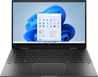 Ноутбук HP Envy x360, AMD Ryzen 7 7730U, 16 GB, 1 TB, 15.6 ″, AMD Radeon Graphics, черный