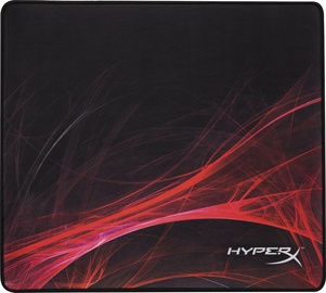 Коврик для мыши HyperX FURY S Speed Edition L, 400 мм x 450 мм, черный/красный