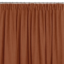 Nakts aizkari Homede Milana, oranža, 560 cm x 270 cm