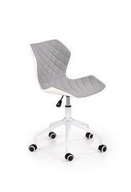 Biroja krēsls Matrix 3, balta/pelēka
