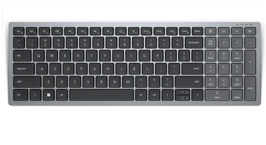 Klaviatūra Dell KB740/ENG 580-AKOX Black EN, juoda/pilka, belaidė