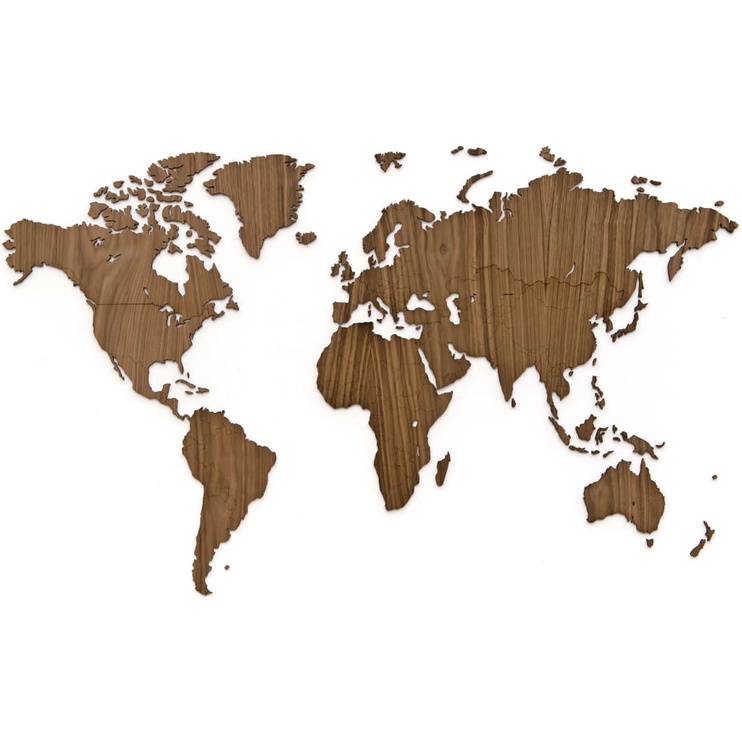 3D puzle VLX MiMi Innovations Wooden World Map Exclusive 425844, 130 cm x 78 cm